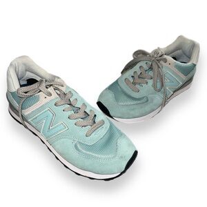 New Balance 574 Blue Running Shoes Size 9.5